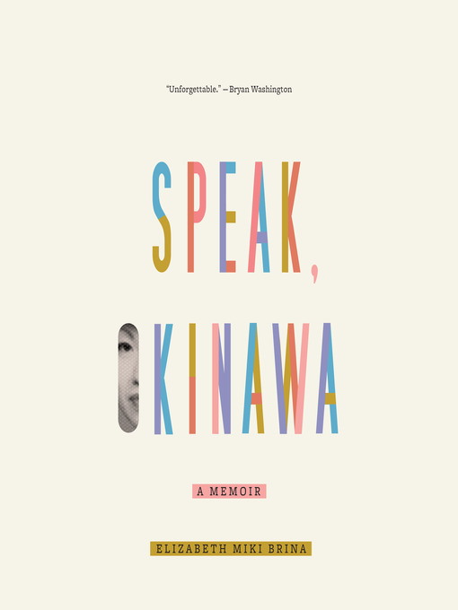 Title details for Speak, Okinawa by Elizabeth Miki Brina - Wait list
